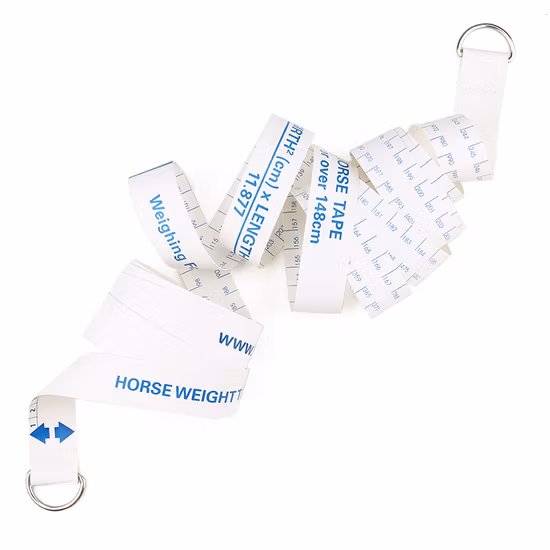 Лента для измерения веса лошади и пони из ПВХ на заказ